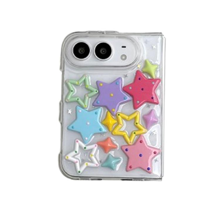 Epoxy Acrylic PC Folding Phone Case, For iPhone Duo