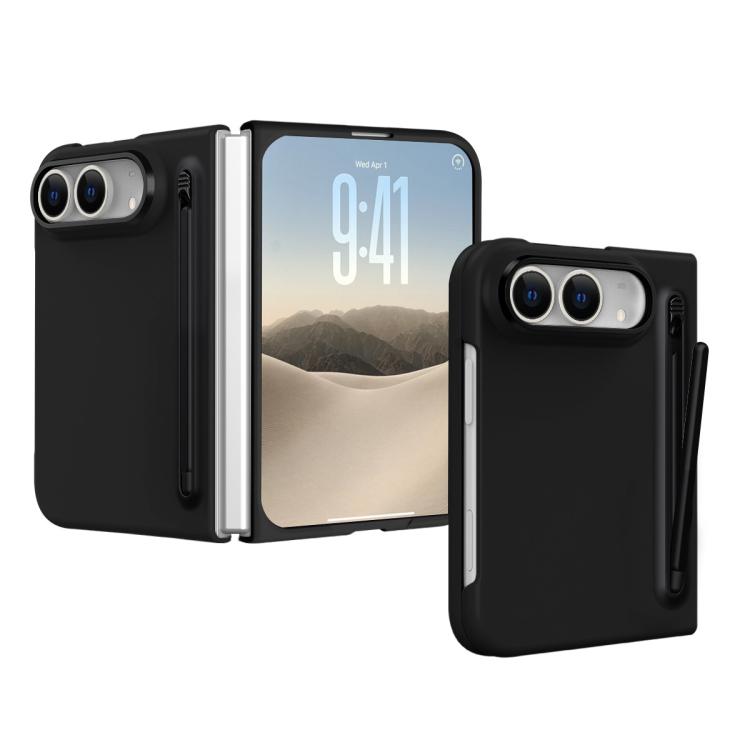 Flying Tiger Foldable PC Phone Case with Pen, For iPhone Duo