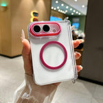 Side Buckle Hinge Magnetic Phone Case, For iPhone Duo