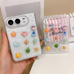 Epoxy Marine Animals Acrylic PC Phone Case, For iPhone Duo