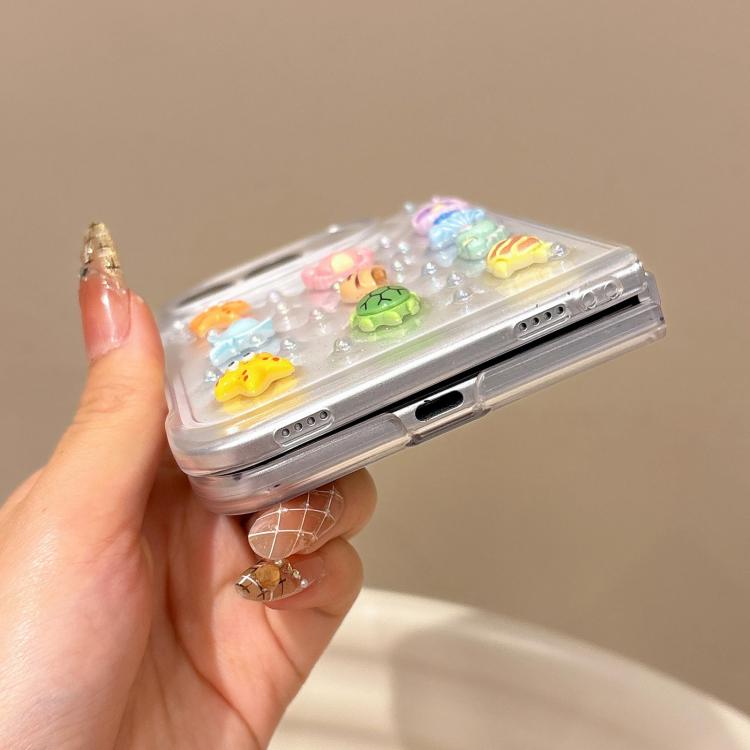 Epoxy Marine Animals Acrylic PC Phone Case, For iPhone Duo