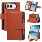 3-Card Slots Multifunctional Leather Phone Case, For iPhone Duo