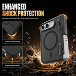 RedPepper Hinge Holder Magnetic Phone Case, For iPhone Duo