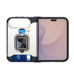 Camera Shield Card Slot PC+TPU Phone Case, For iPhone Duo