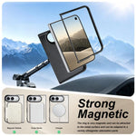 Folding Magnetic PU Phone Case, For iPhone Duo