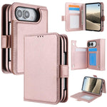 Solid Color Multifunctional Folding Leather Phone Case, For iPhone  Duo