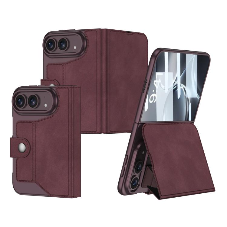 GKK Integrated Armor Flip Leather Case, For iPhone Duo