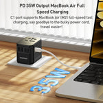 MOMAX 1-World UA9 PD 35W Fast Charger Power Adapter, UA9