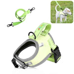 FunAdd Traction Rope Reflective Breathable Nylon Pet Vest Dog Harness, Size: S, Size: S
