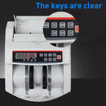 2108UV/IR 220V Multi-Currency Currency Counter, Specification: UK Plug, 220V UK Plug