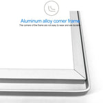 Portable Magnetic Desktop Small Whiteboard Message Writing Board, Size: 25cm x 25cm, 25cm x 25cm