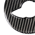 Car Steering Wheel Logo R Chassis Carbon Fiber Decorative Sticker for BMW MINI R55 / R56 / Countryman R60 / Paceman R61, For BMW MINI R55
