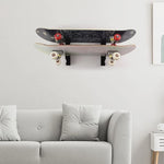 YX018 1 Pair Four-Wheel Skateboard Wall Mount Bracket, YX018