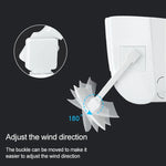 Bedroom Wall-Mounted Baby Universal Anti-Straight Blowing Air Conditioning Windshield Wind Deflector Shroud, M Hole Version, M Hole Version