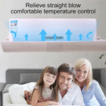 Bedroom Wall-Mounted Baby Universal Anti-Straight Blowing Air Conditioning Windshield Wind Deflector Shroud, Hollow Upgrade Version, Hollow Upgrade Version