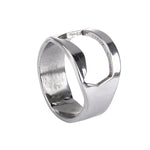 10pcs Ring Style Metal Beer Bottle & Can Opener, Inner Diameter: 2.2cm, 10pcs Ring Style
