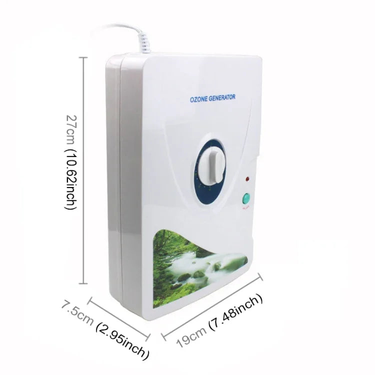 600MG Ozone Generator Cleaner Sterilizer for Vegetables and Fruits, US Plug, EU Plug