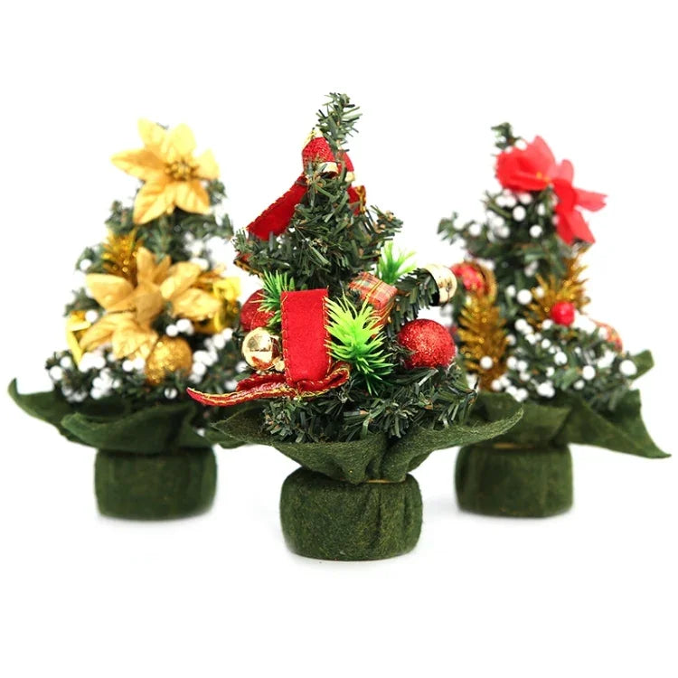 Mini Christmas Trees Xmas Decorations, Size: 20 * 18cm, 20cm