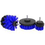 3 PCS Bathroom Kitchen Cleaning Brushes Kit for Electric Drill, 3 in 1 (Red), 3 in 1 (Yellow), 3 in 1 (Green), 3 in 1 (Blue)