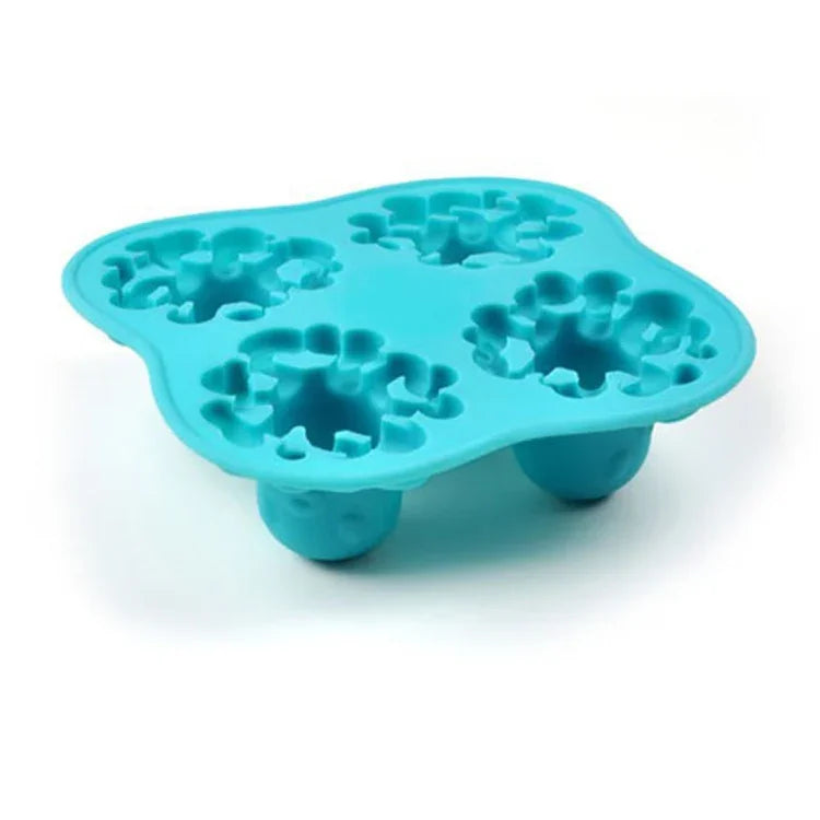 Adorable Octopus Mold Silicone Ice Cube Tools Ice Cream Cube Tray / Ice Mold, Octopus Shape