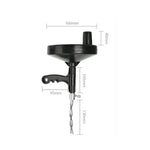5m Metal Head kitchen Toilet Sewer Blockage Hand Tool Pipe Dredger Drains Dredge Pipes Sewer Sink Cleaning Clogs, Blockage Hand Tool Pipe