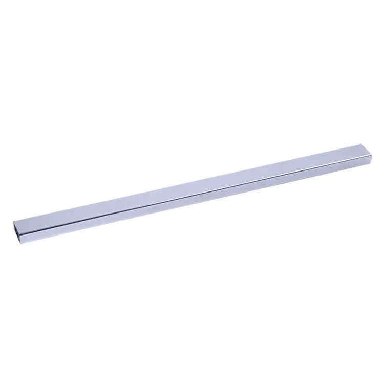 15x30mm Supermarket Shelves Display Electroplated Square Crossbar hook Bracket, Length: 1m, Crossbar Hook