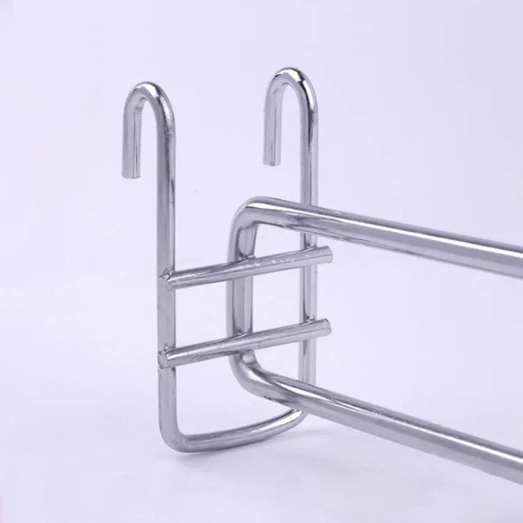 5pcs 5.8mm Supermarket Iron Grid Shelf Double Hook, Length: 15cm, 5.8mm 15cm