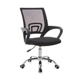 9050 Computer Chair Office Chair Home Latex Back Chair Comfortable Black Frame Desk Chair, Black Frame(Black)
