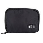 Portable Travel Organizer Storage Collection Bag Case Pouch Digital Gadget Electronic Accessories, Size: 25.7*18.5*1.2cm, HC3103B, HC3103L, HC3103G, HC3103TT