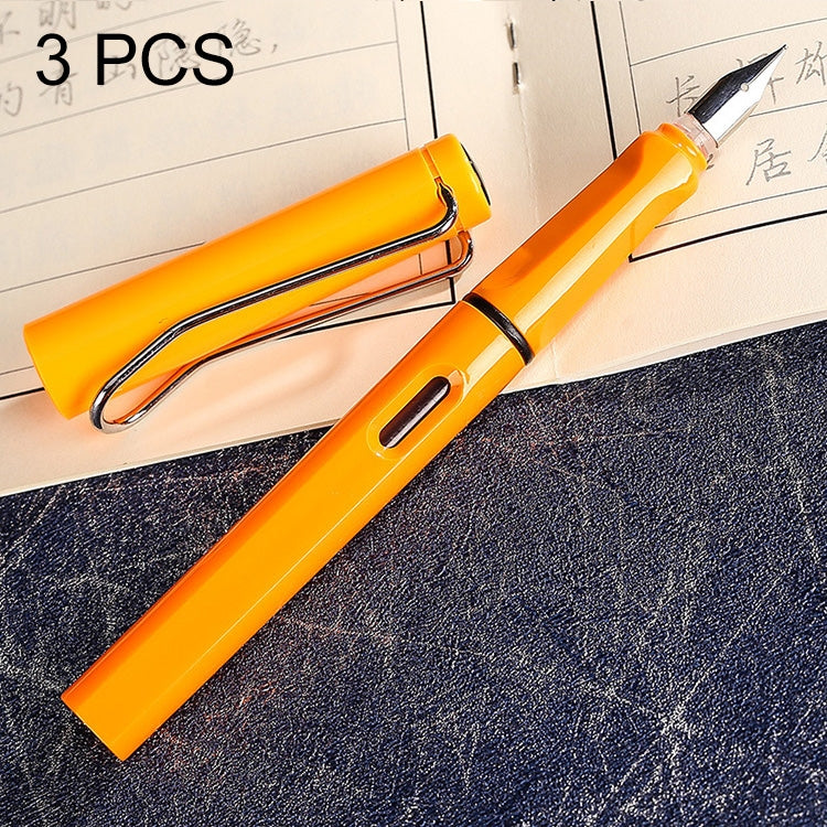 3 PCS School Office Extra Fine Titanium Alloy Nib Transparent Piston Fountain Pen(Black), Random Delivery(0.5mm/0.38mm Nib), HC3328B, HC3328E, HC3328F, HC3328G, HC3328L, HC3328LG, HC3328P, HC3328R, HC3328TE, HC3328TG, HC3328TH, HC3328TL, HC3328TT      ...