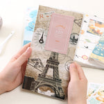3 inch DIY Creativity Insert Type Mini Exquisite Photo Album, Little Swallow Pattern, Baymax Pattern, Four Leaf Clover Pattern, Many Trees Dry Pattern, Forest Deer Pattern, Iron Tower Pattern