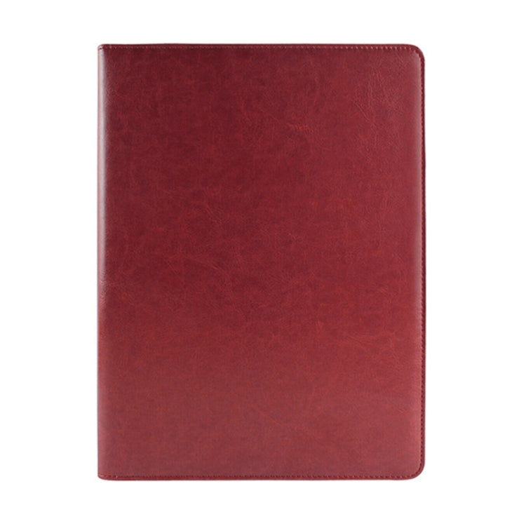 Office Supplies Business Style Leather Document Folder with 30-pages A4 Note Pad & Calculator