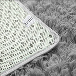 Bedroom Living Room Warm Faux Plush Carpet Floor Fluffy Soft Mat, Size：200x400cm, 200x400cm