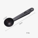Coffee Machine Cleaning Brush Tool with Measure Scoop Spoon, Coffee Machine Cleaning Tool