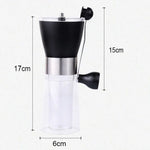 Portable Conical Burr Mill Manual Spice Herbs Hand Grinding Machine Coffee Grinder, Capacity: 36g, Portable Conical