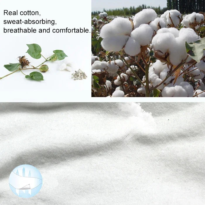 12 Pairs Pure Cotton Working Gloves, Thickened， Size：Free Size, Thickened， Size：Free Size
