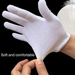 12 Pairs Pure Cotton Working Gloves, Thickened， Size：Free Size, Thickened， Size：Free Size