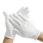 12 Pairs Labor Insurance Work Gloves, Cotton Double-sided, Cotton Double-sided