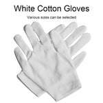 12 Pairs Labor Insurance Work Gloves, Cotton Double-sided, Cotton Double-sided