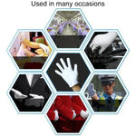 12 Pairs Labor Insurance Work Gloves, Cotton Double-sided, Cotton Double-sided