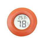 Digital Round Shaped Reptile Box Centigrade Thermometer & Hygrometer with Screen Display