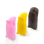 Cute Duck Mouth Shape Silicone Muzzle for Pet Dog, Size: M, M  Yellow, M  Coffee, M  Pink