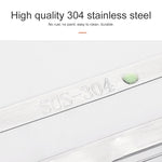 304 Stainless Steel Wall-mounted Kitchen Rack Hanging Knife Holder Double Cage Chopsticks Canister, Double Cage Chopsticks Canister