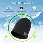Bluetooth Warm Knit Hat, Supports Phone Answering & Bluetooth Photo Taking & Music Playing