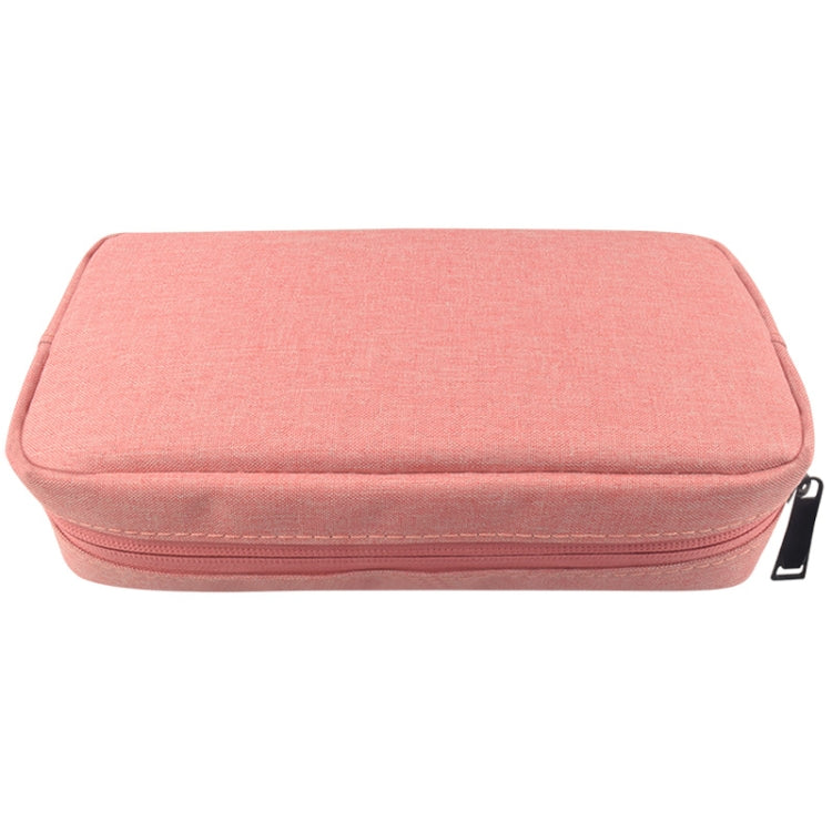 Simple Multi-functional Digital Device Travel Storage Bag for Phones, Power Bank, U-disk, Earphones, Data Cable and etc, Small Size: 16*11*5cm, Size: 16*11*5cm Pink, Size: 16*11*5cm Grey, DY01 16x11x5cm, Size: 16*11*5cm Black