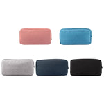 Simple Multi-functional Digital Device Travel Storage Bag for Phones, Power Bank, U-disk, Earphones, Data Cable and etc, Small Size: 16*11*5cm, Size: 16*11*5cm Black, Size: 16*11*5cm Pink, Size: 16*11*5cm Grey, DY01 16x11x5cm