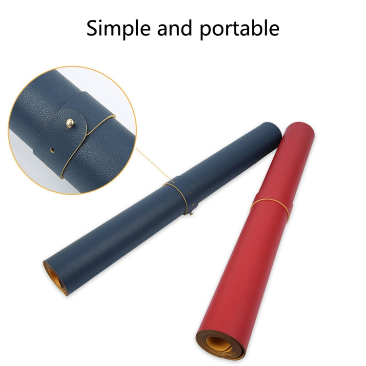 Multifunction Business Double Sided PU Leather Mouse Pad Keyboard Pad Table Mat Computer Desk Mat, Size: 120 x 60cm, Size: 120 x 60cm(Black Red), Size: 120 x 60cm, Size: 120 x 60cm(Green + Silver), Size: 120 x 60cm(Blue + Yellow)