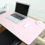 Multifunction Business Double Sided PU Leather Mouse Pad Keyboard Pad Table Mat Computer Desk Mat, Size: 120 x 60cm, Size: 120 x 60cm(Silver Grey), Size: 120 x 60cm(Black Red), Size: 120 x 60cm, Size: 120 x 60cm(Green + Silver)                         ...
