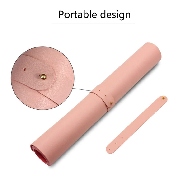 Multifunction Business PU Leather Mouse Pad Keyboard Pad Table Mat Computer Desk Mat, Size: 60 x 30cm, Size: 60 x 30cm(Baby Blue), Size: 60 x 30cm(Apricot), Size: 60 x 30cm(Black), Size: 60 x 30cm(Pink), Size: 60 x 30cm(Green)                          ...