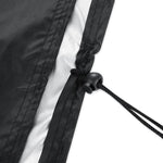 Anti-UV Waterproof Dust-proof 210D Oxford Cloth Folding BBQ Protective Cover Outdoor Gas Charcoal Electric Barbeque Grill Cover, Size: 170*61*117cm(Black), Size: 170*61*117cm